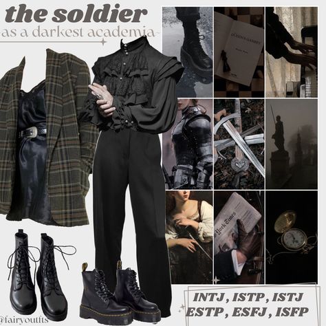 Istp Outfit Ideas, Intj Outfit Style, Estp Aesthetic Style, Intp Aesthetics Outfit, Estp Outfit, Istj Aesthetic Outfit, Fantasycore Outfits Casual, Estp Aesthetic Outfit, Intj Aesthetic Style