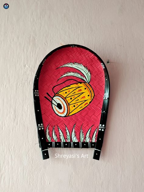 Bengali Art, Boho Art Drawings, Indian Art Gallery, Madhubani Art, Art Decor Diy, Home Decor Products, Madhubani Painting, Indian Folk Art, Indian Artist