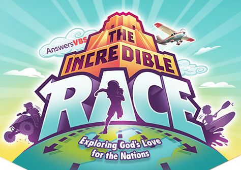 The 2019 Answers VBS Theme is . . .The Incredible Race! During this VBS, kids will take a trip around the world as they visit different nations, complete challenges, and learn what the Bible says about God’s love for people around the world. Incredible Race Vbs, Vacation Bible School Themes, Vbs Decorations, Around The World Theme, Sunday School Classroom, Vbs Themes, Holiday Club, Vbs Ideas, Christian School