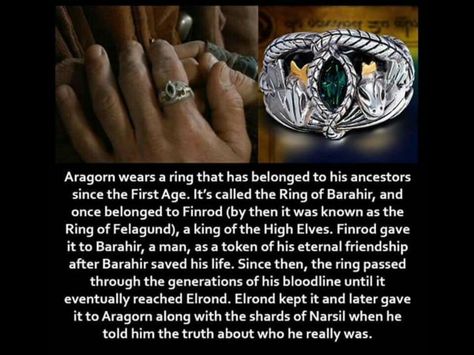 Aragorn Ring Of Barahir, Lotr Gifts For Him, Aragorn Cosplay, Lotr Facts, Ring Of Barahir, Aragorn Ring, Tolkien Elvish, Aragorn Lotr, Tolkien Hobbit