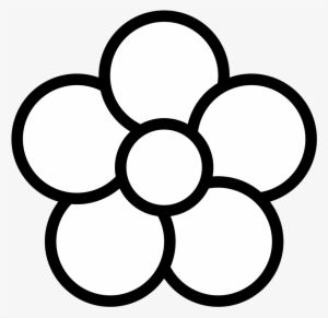 Five Petal Flower Drawing, 5 Petal Flower Drawing, Metis Flower Patterns, Flower Clip Art Black And White, Flower Clipart Black And White, Quilt Flowers, Five Petal Flower, Simple Flower Drawing, Flower Stencils