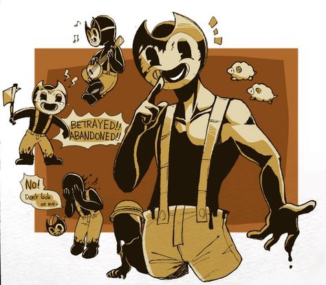 Sammy Laurence, Batim Fanart, Bendy Art, Bendy Fanart, Sammy Lawrence, Ink Bendy, Alice Angel, Ink Machine, Money In The Bank