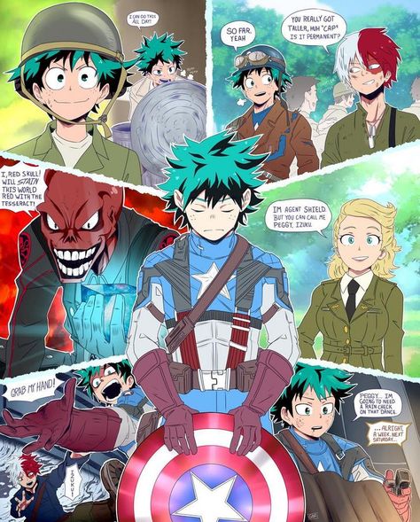 My Avengers Academia - Album on Imgur Marvel Academy, Fandom Crossover, My Hero Academia Memes, Buko No Hero Academia, Cartoon Crossovers, Anime Crossover, Hero Academia Characters, My Hero Academia Manga, Izuku Midoriya