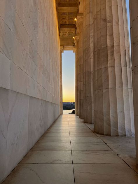 Lonely Road, Dc Trip, Dc Travel, Lincoln Memorial, Usa States, 2025 Vision, Nyc Trip, Art And Architecture, Box Packaging