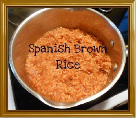 Spanish Brown Rice, Brown Rice Cooking, Virgin Diet, Healthy Rice Recipes, Brown Rice Recipe, Healthy Rice, Rice Recipes For Dinner, Brown Rice Recipes, Healthier Food