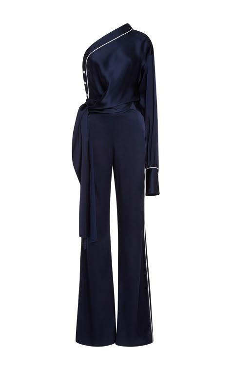 Off Shoulder Jumpsuit, فستان سهرة, Classy Work Outfits, Wide Leg Pant, Looks Chic, Jumpsuit Fashion, Fashion Design Clothes, Kpop Fashion Outfits, Kpop Fashion