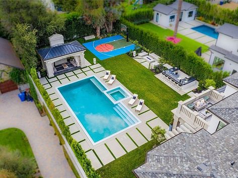 Rectangle Pool, Backyard Layout, Pools Backyard Inground, Pool Landscape Design, Small Pool Design, Backyard Pool Landscaping, Dream Pools, Backyard Pool Designs, Custom Pools