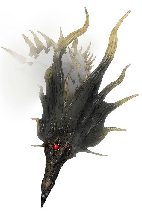 Black Dragon Kalameet, Black Beast, Bloodborne Art, Love Dark, Dark Souls Art, Dragon Rpg, Cute Fantasy Creatures, Dragon 2, Alien Concept Art