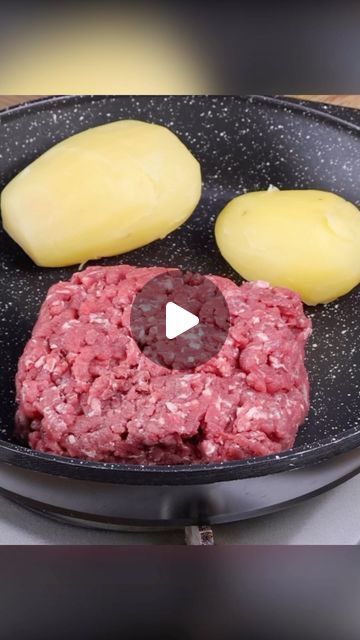 yummakers on Instagram: "Surprise your family with these minced meat and potato dumplings. #potato #groundbeef" Potato And Ground Meat Recipes, Potatoes And Minced Beef, Dinner Ideas Minced Meat, Potato Recipes Dinner Meals, Mince And Potato Recipe, Easy Minced Beef Recipes, Potato And Minced Meat Recipes, Mince And Potatoes, Ground Beef For Baby