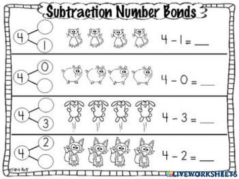 Skip Count By 5, Count By 5, Number Bonds To 10, Subtraction Within 10, Subtraction Kindergarten, Pre K Math, Number Bond, Math Board, Math Interactive