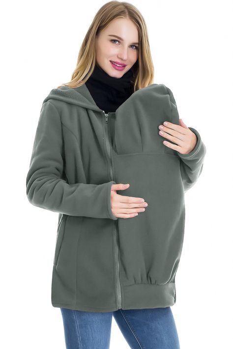 Made of polar fleece,warm and cozy in spring,autumn and winter. This coat outwear can be worn over FRONT BABY SLINGS and BABY CARRIERS. It can be worn as a normal jacket without the baby wearing insert. Designed with SIDE POCKETS,HOOD and long sleeves Practical for any activity (shopping, traveling, hanging out at home) Baby Slings, Nursing Hoodie, Combat Shirt, First Communion Dresses, Shirt Pant Set, Baby Carriers, Tulle Ball Gown, Frock Design, Womens Fleece