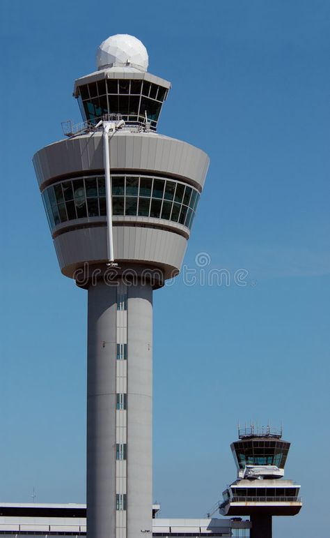 Airport Tower, Airport Control Tower, October Days, Air Plain, Amsterdam Airport, Flight Pilot, Vision Board Diy, Control Tower, Dream Jobs