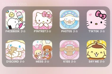 Aesthetic Apps Games, Apps On Your Phone, Kawaii Games, Desain Buklet, Cute App, Iphone App Layout, Iphone Games, Iphone App Design, Homescreen Iphone