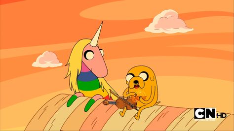 Jake And Lady Rainicorn, Lady Rainicorn, Pendleton Ward, Bacon Pancakes, Icon Ideas, Ios Ideas, Adventure Time Finn, Finn The Human, Jake The Dogs