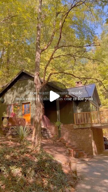 Hannah Lanning on Instagram: "#forsale | That kitchen was pulled RIGHT from a page of my dream journal, I swear to you! 🥲

Tucked away from plain sight on the side of Lookout Mountain we have this gem of a home. This serene retreat is surrounded with land owned by the National Park Service, protecting it from development forever. The original mid-century features of this home have been lovingly maintained, and the newer renovations have only played up the character of this home. To be honest, I think this home healed something inside of me. I left feeling 10x more grounded than I did when I arrived 😅😂

While this home seems a world away, it’s close to several amenities:
📍 Rock City @seerockcity 
📍 Massey’s Kitchen @masseyskitchenlookout 
📍 Point Park @nationalparkservice 
📍 Incline Inside Of Me, Lookout Mountain, Rock City, Dream Journal, To Be Honest, National Park Service, I Left, Be Honest, My Dream