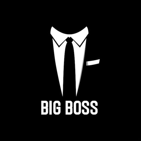 Big boss logo design inspirations | Premium Vector #Freepik #vector #black-tie #tuxedo #gentleman #suit-tie Gentleman Logo Design, Suit Logo Design, Boss Logo Design, Gentleman Logo, Suit Logo, Black Logo Design, Tie Logo, Tailor Logo, Gentleman Suit