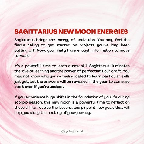 Moving forward with this new moon in Sagittarius 🌚 Get your free journal prompts + ritual on the blog! New Moon In Sagittarius 2023, Sagittarius Journal, New Moon In Sagittarius, Moon In Sagittarius, Sagittarius Moon, Moon Rituals, Menstrual Health, Sacred Spaces, Self Exploration