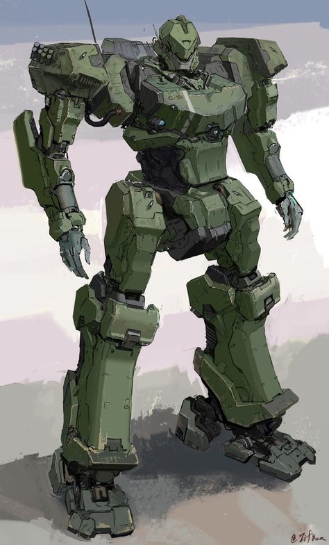 Robot Mechanics, Robot Machine, Mecha Suit, Power Armour, Mech Suit, Mecha Robot, Cool Robots, Arte Robot, Armored Core