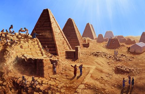 Kushite Empire, Nile River Landscape, Nubian Pyramids, Ancient Kush, Great Pyramid Of Khufu, Human Zoo, Ancient Nubia, The Nile River Ancient Egypt, Twin Flame Art