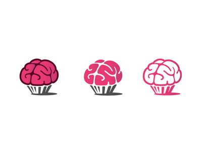 Logo Dessert, Coco Logo, Dessert Logo, Candy Logo, Brain Logo, Identity Logo, Design Graphique, 로고 디자인, Creative Logo