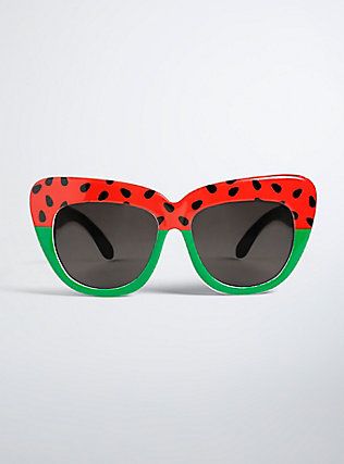 Watermelon Cat, Watermelon Day, Retro Shades, Watermelon Decor, Fake Glasses, Watermelon Art, Sunglasses Cat Eye, Watermelon Party, Colored Glasses