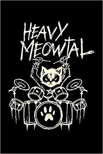 Heavy Metal Doodles, Diy Poster Ideas, Heavy Metal Aesthetic, Lyrics Journal, Writer Notebook, Heavy Metal Cat, Metal Cats, Diy Posters, Metal Lyrics