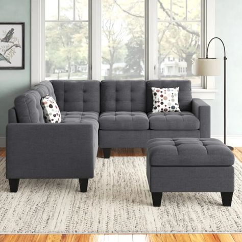 Small Sectional, Large Couch, Sectional With Ottoman, Petite Section, Sectional Sofa Couch, Upholstered Sectional, Corner Sectional, Chaise Sofa, Small Living Room