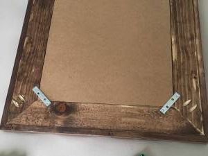 How to Reframe a Mirror - Restoring Handmade How To Reframe A Mirror, Reframing A Mirror, Reframe A Mirror, Diy Wood Framed Mirror, Western Mirrors, Pallet Mirror Frame, Pallet Mirror, Ag Mechanics, Unfinished Basement Bedroom