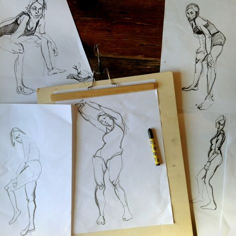 Live Model Drawing, Live Figure Drawing, Art Reference People, Figure Practice, Reference People, Sketchbook Project, Romantic Academia, Model Painting, Live Model