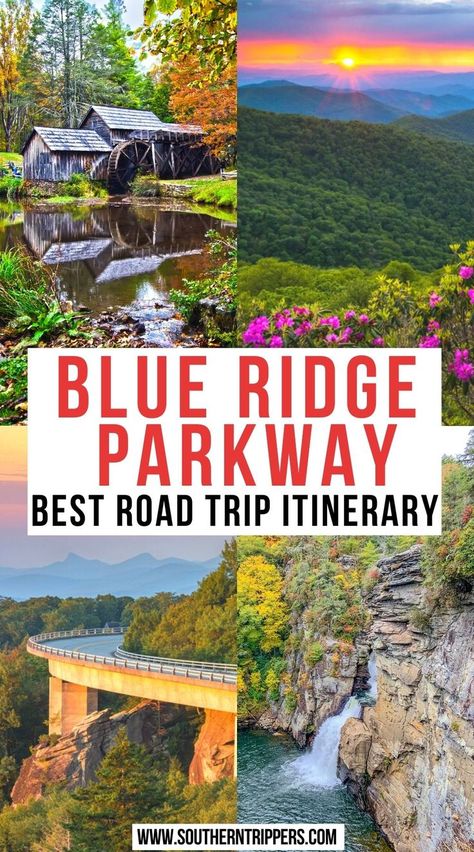 Blue Ridge Parkway Best Road Trip Itinerary Driving The Blue Ridge Parkway, Blue Ridge Parkway Road Trip Fall, Asheville Blue Ridge Parkway, Virginia Blue Ridge Parkway, The Blue Ridge Parkway, Blue Ridge Parkway Rv Camping, Virginia Road Trip Ideas, Blue Ridge Mountain Road Trip, Blue Ridge Parkway Hikes