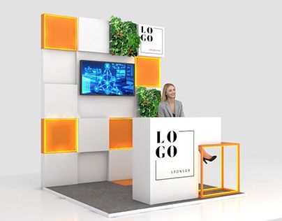 Marketing Booth Set Up, Promo Stand Design, Marketing Booth Ideas, Expo Stand, Event Booth, Trade Show Booth Design, Design Exhibition, Exhibition Stand Design, Design Stand