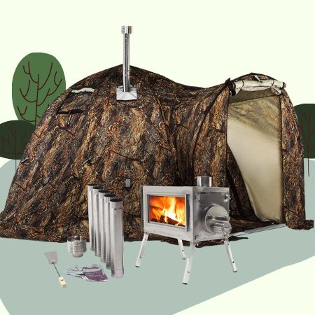 Outfitter Tent, Winter Camping Gear, Tent With Stove, Canvas Wall Tent, Hot Tent, Yurt Tent, Canvas Bell Tent, Four Season Tent, Winter Tent