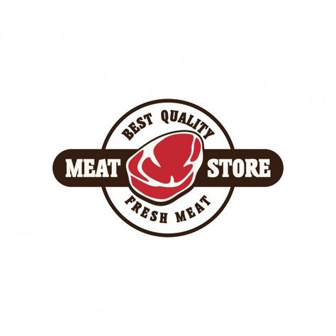 Meat Logo Design Ideas, Meat Restaurant Logo, Meat Logo Design, Meat Branding, Meat Logo, Meat Store, Meat Restaurant, Meat Delivery, Meat Shop