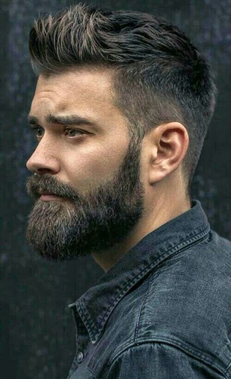 Tipos de barba según la forma del rostro - Alpel Barba Hipster, Bart Styles, Trending Hairstyles For Men, Stylish Beards, Man With A Beard, Mens Hairstyles With Beard, Beard Haircut, Mens Facial, Men's Facial Hair