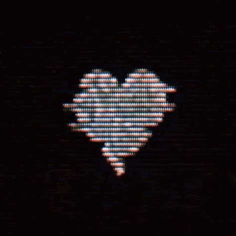 Glitch Heart GIF - Glitch Heart Love - Discover & Share GIFs Discord Gif, Images Terrifiantes, Glitch Gif, Heart Overlay, Heart Banner, Heart Gif, Banner Gif, Glitch Art, Aesthetic Gif