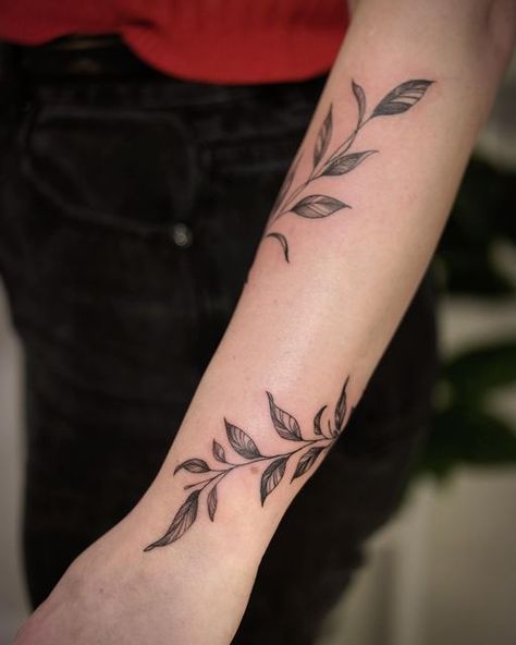 Winding Arm Tattoo, Winding Vine Tattoo, Vine Tattoo On Arm, Tattoo On Arm, Vine Tattoo, Vine Tattoos, Custom Tattoo, Line Tattoos, Tattoo Inspo