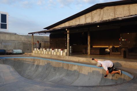 Skate Bowl, Backyard Skatepark, Pretty Poison, Mini Ramp, Rice Paddy, Architecture Drawing Plan, 70s Era, One Year Ago, Out Back