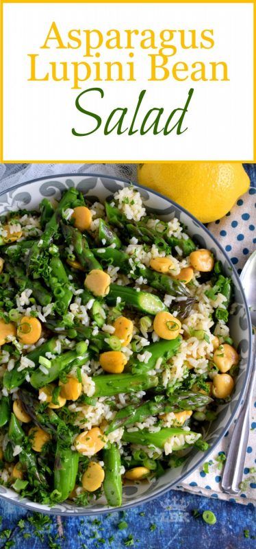 Asparagus Lupini Bean Salad - Lord Byron's Kitchen Lupini Beans Recipe, Lupini Beans, Feta Cucumber, Picnic Backyard, Bean Rice, Vegetarian Salad, Cooking Tricks, Asparagus Beans, White Bean Salad