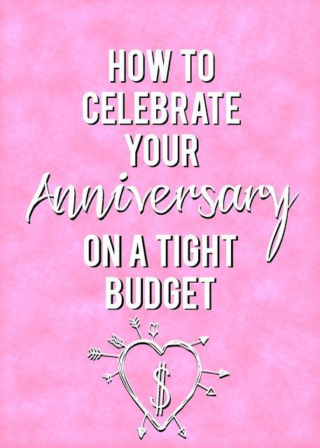 How To Celebrate Your Anniversary On A Tight Budget--lots of great ideas that will fit any budget Wedding Anniversary On A Budget, Date Ideas Anniversary, Low Budget Anniversary Ideas, 20 Th Anniversary Ideas, Simple Anniversary Ideas, Cheap Anniversary Ideas, 10th Wedding Anniversary Ideas, Rekindled Love, Gift Ideas Couples