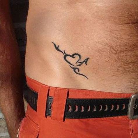 Mens Hip Tattoos, Lower Hip Tattoos, Pelvic Tattoos, Hip Tattoo Designs, Polynesian Tattoos Women, Monogram Tattoo, Hip Tattoos, Heart Tattoo Designs, Modern Tattoos