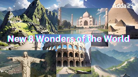 8 Wonders of the World, Know All the Names 8 Wonders Of The World, Christ The Redeemer Statue, Mayan Cities, Christ The Redeemer, Rose City, Great Wall Of China, Seven Wonders, Angkor Wat, Angkor