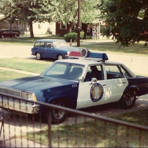 One of the old County Police Vehicles.  Classic! Police Files Aesthetic, Small Town Cop Aesthetic, Police Officer Aesthetic, Camila Alvarez, Riley Aesthetic, Fear Street Aesthetic, Dewey Riley, Old Police Station, Audrey Parker