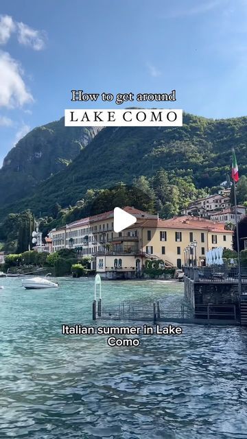 Chiara Caporale on Instagram: "Spending summer in Lake Como? 🌊🚤⛰️ It is one of the most gorgeous places in Italy 🇮🇹 so how do you get around it? ➡️ the ferries !! 

It was so easy to get from Milan to Varenna and then take a short ferry ride to Bellagio, where I was staying. ❤️ I actually think it is easier and more convenient to use public transportation than going by car 🚘 

Have you been to Lake Como? 😍 

#italytravel #lakecomo #visitcomo #expatsinitaly #italiansummer #italytraveltips #traveltoitaly #italianamerican #lagodicomo" Tipping In Italy, Gorgeous Places, Lake Como Italy, Italian Countryside, Places In Italy, Italy Travel Tips, Public Transportation, Italian Summer, Italy Vacation