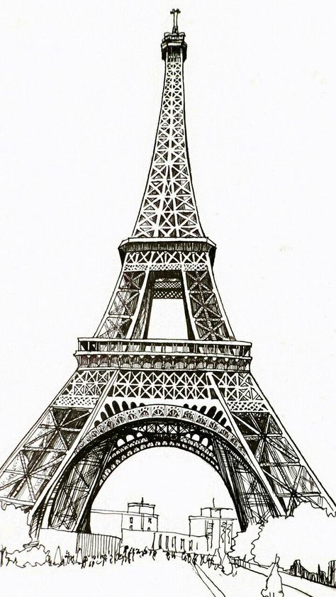 Eiffel Tower Drawing, Stylo Art, Paris Drawing, Torre Eiffel Paris, Eiffel Tower Painting, Eiffel Tower Art, Architecture Drawing Sketchbooks, Paris Tour, Grand Daughter