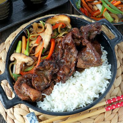 Beef Teppanyaki, Teppanyaki Recipe, Teppanyaki Restaurants, Beef Tapa, Foxy Folksy, Scottish Dishes, Dipping Sauces Recipes, Sweet Cooking, Bulgogi Beef