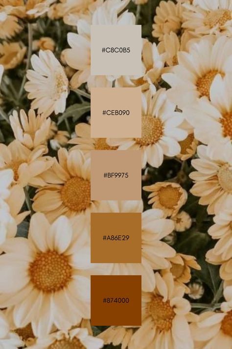 Mustard Wedding Palette, Gender Neutral Color Palette Bright, Earthy Vibes Aesthetic, Golden Hour Color Palette, Warm Tone Color Palette, Summer Earth Tones, Wildflower Color Palette, Ochre Color Palette, Country Color Palette