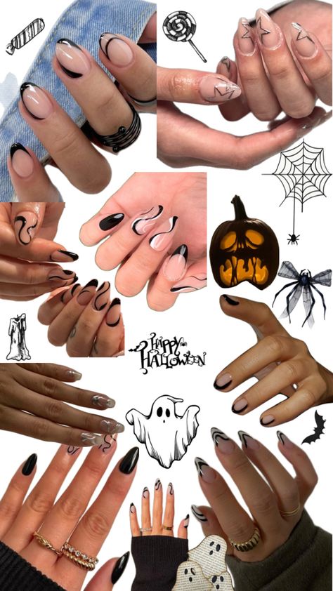 Basic Girl, Girl Nails, Girls Nails, Nails, Halloween