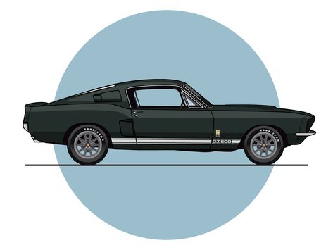 Ford Shelby Gt500 1967, Ford Mustang Drawing, Mustang Illustration, Mustang Painting, Mustang Drawing, Mustang 65, Camera Poster, Ford Mustang 1969, Mustang Art