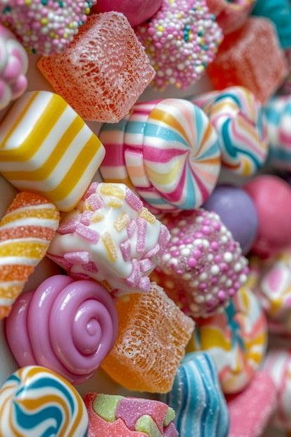 90s Candy Aesthetic, Candy Pictures Photography, Candy Bowl Aesthetic, Sweet Treat Aesthetic, Sweet Candy Aesthetic, Sweets Reference, Bonbon Aesthetic, Candyland Aesthetic, Candy Photos