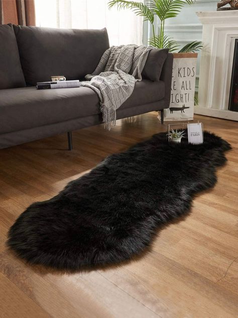 Fluffy Rugs Bedroom, Fuzzy Area Rug, Fluffy Rugs, Fuzzy Rug, Area Rug For Bedroom, Faux Fur Area Rug, Floor Sofa, Faux Fur Rug, Fur Rug